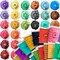Cosmetic Grade Mica Powder 24*0.15 Oz Color Set Assortment - Natural Coloring Pigment